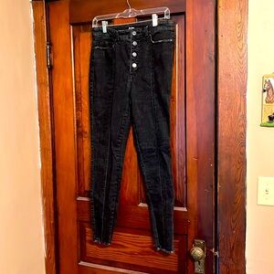 Du Jour jeans.  Size 10.  Black wash.